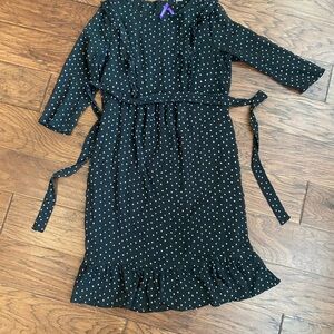 Black and White Star Nursing pregnancy dress